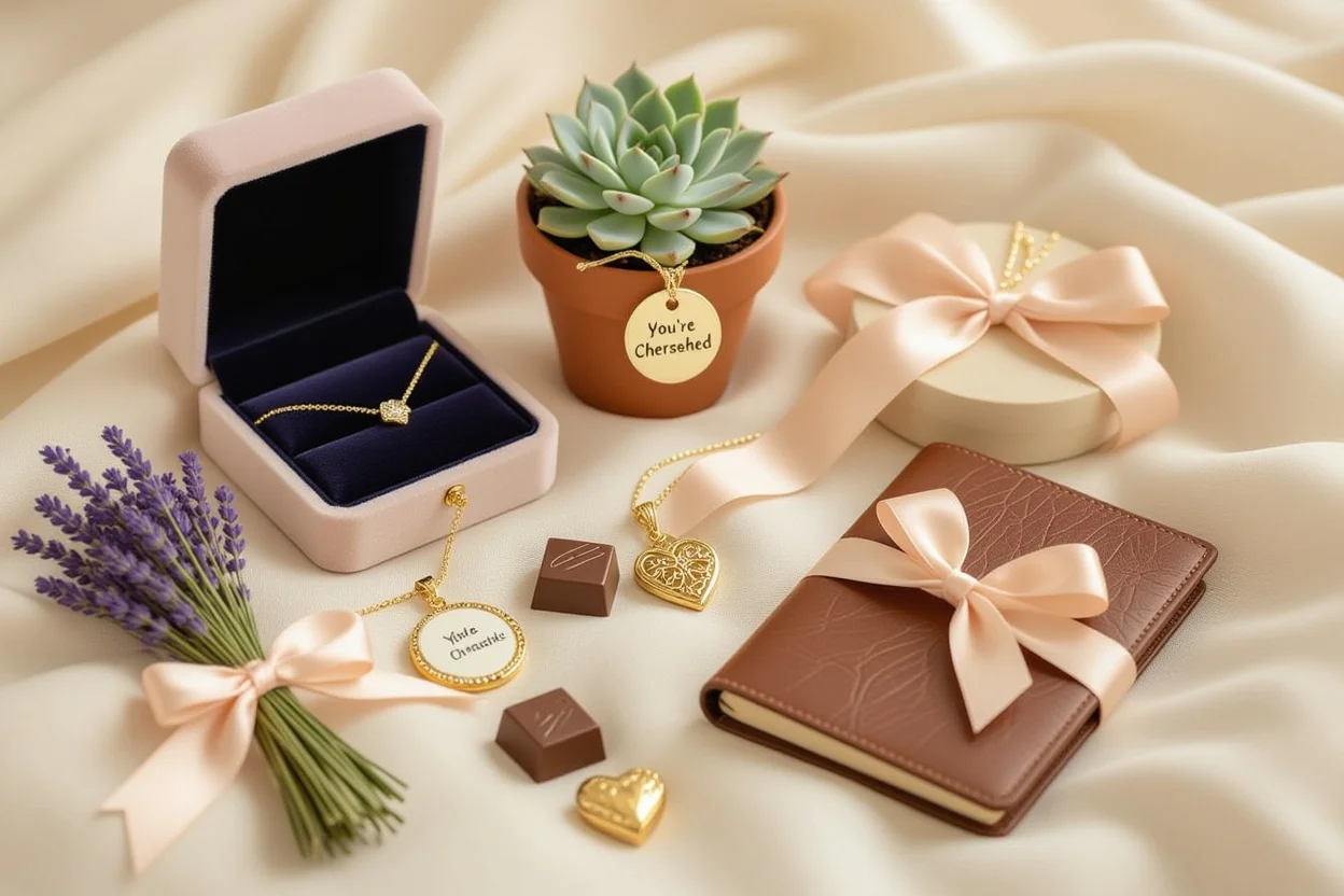 Curated collection of meaningful romantic gifts that whisper love - thoughtful presents for women