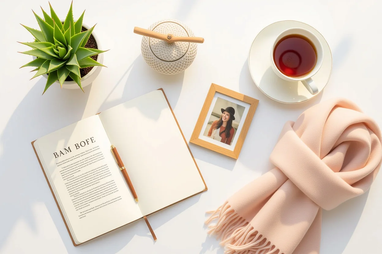 Collection of practical and meaningful gifts arranged beautifully for family and friendship gift guide