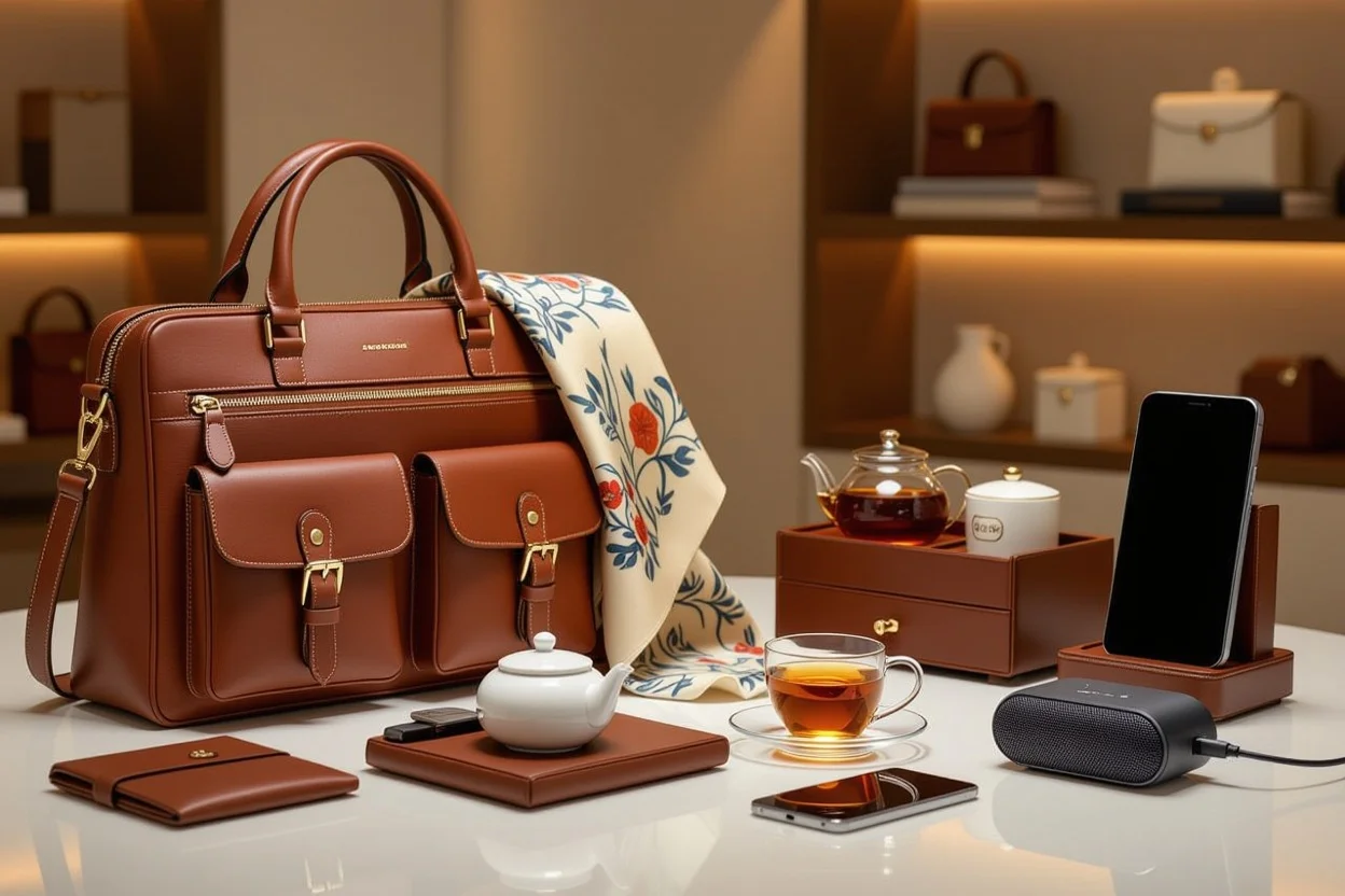 Curated collection of practical yet elegant gifts for women emphasizing quality and daily usefulness