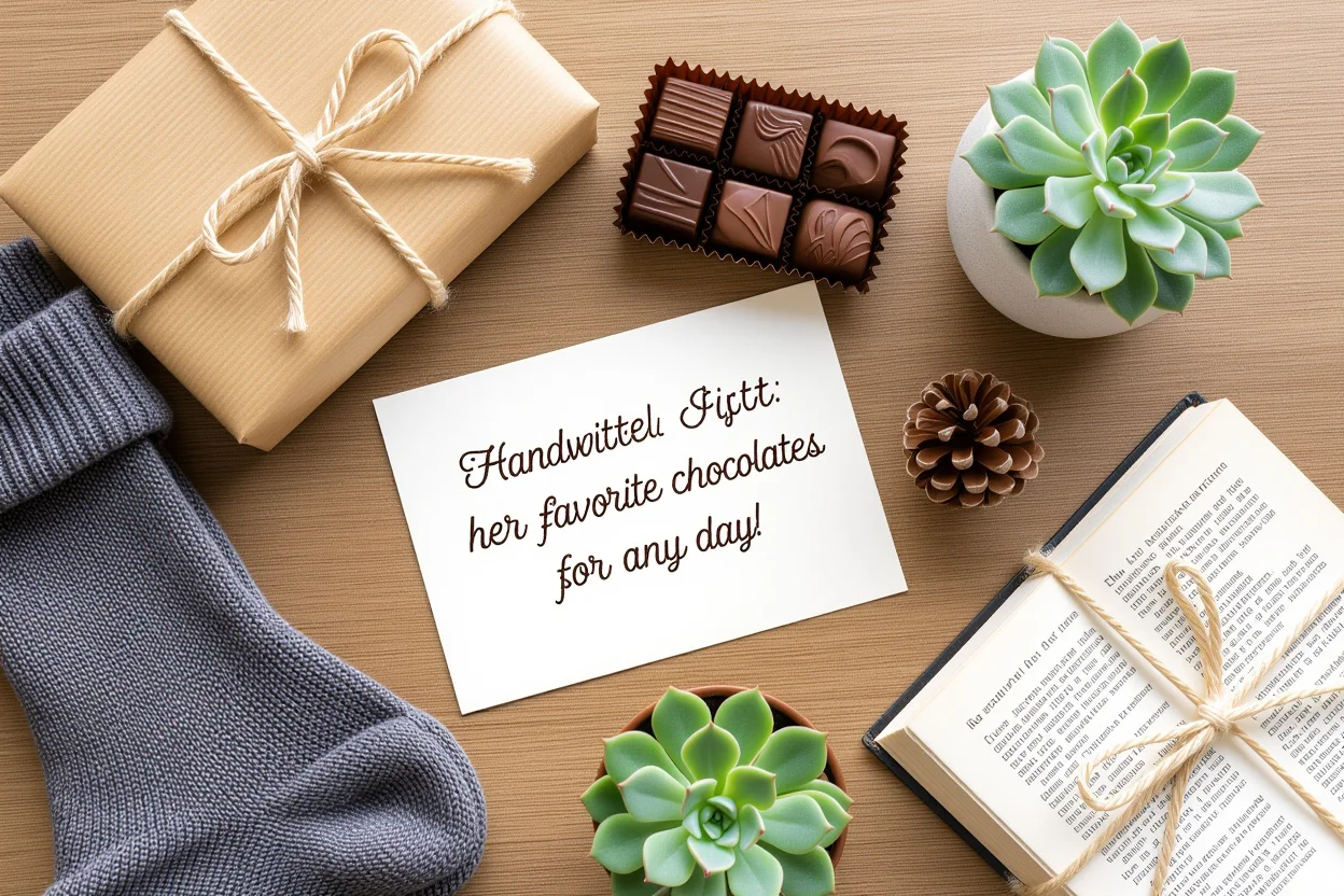 Collection of simple everyday surprise gifts for her - thoughtful romantic gestures
